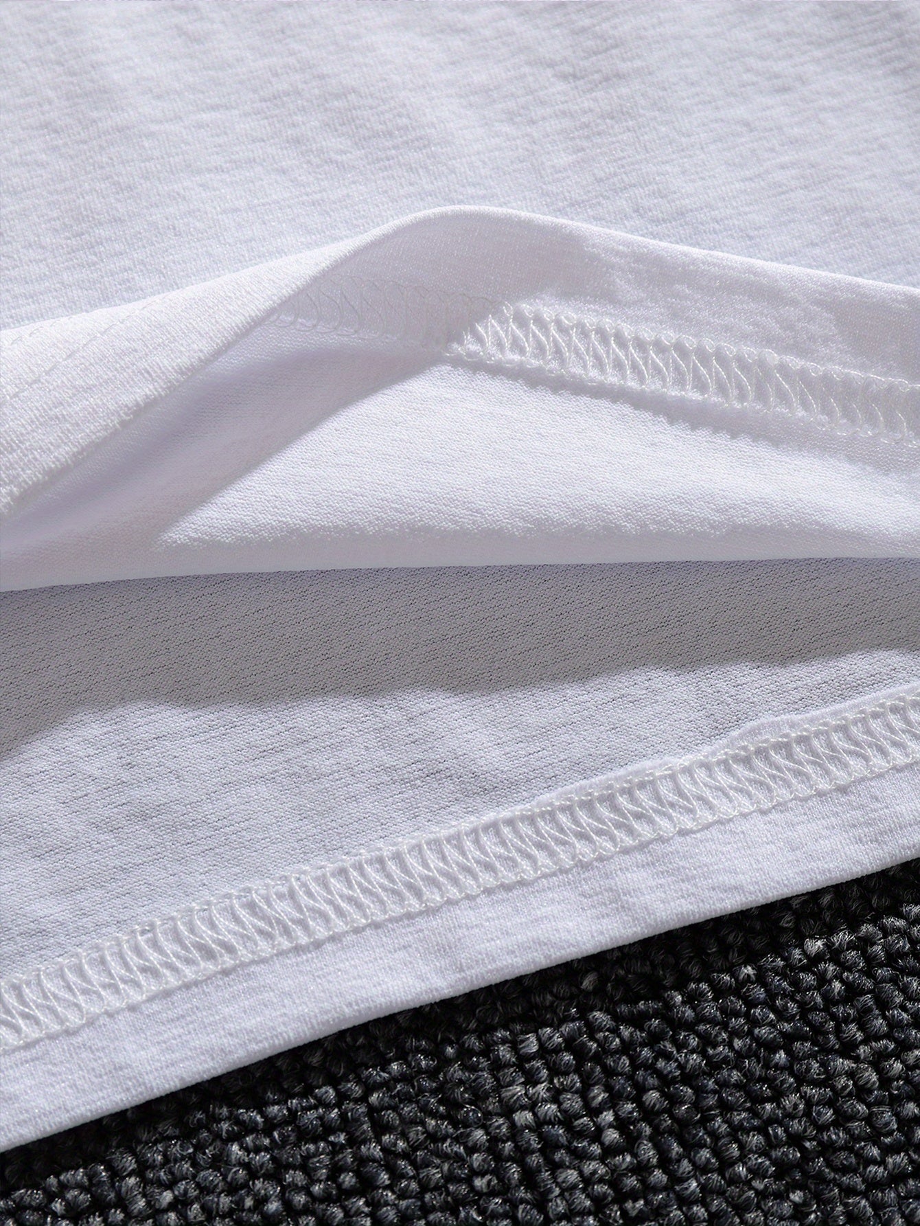 Men's short-sleeved T-shirt soft cotton t-shirt casual loose fitness sports summer fashion pattern printing men's wear