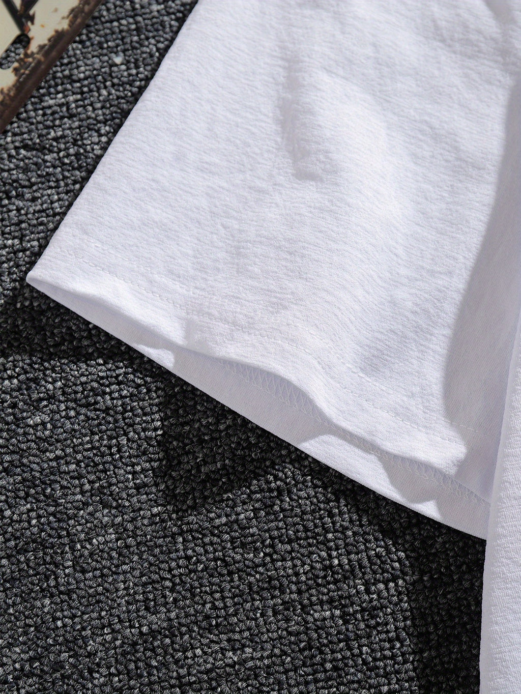 Men's short-sleeved T-shirt soft cotton t-shirt casual loose fitness sports summer fashion pattern printing men's wear