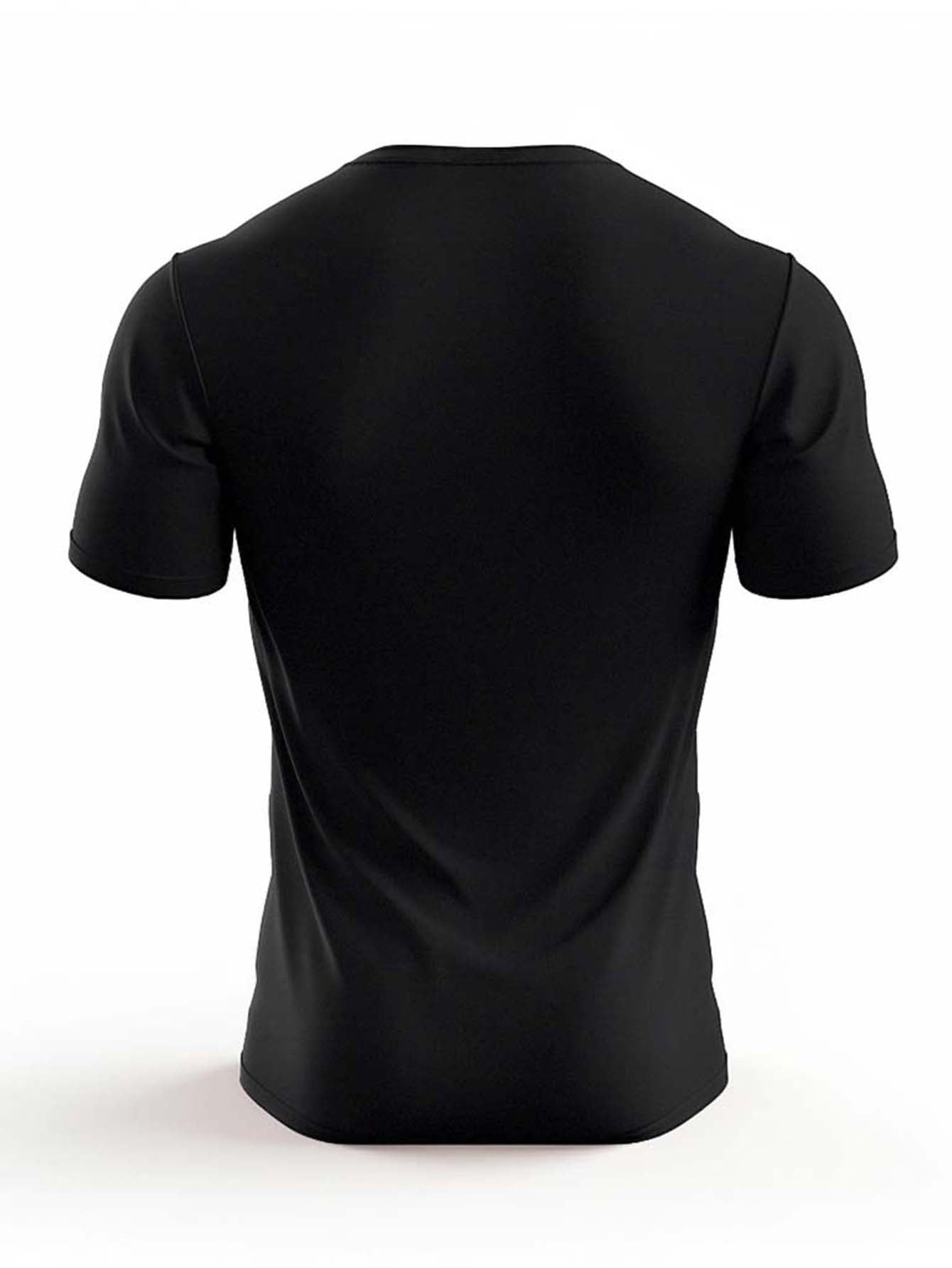 Men's short-sleeved T-shirt soft cotton t-shirt casual loose fitness sports summer fashion pattern printing men's wear