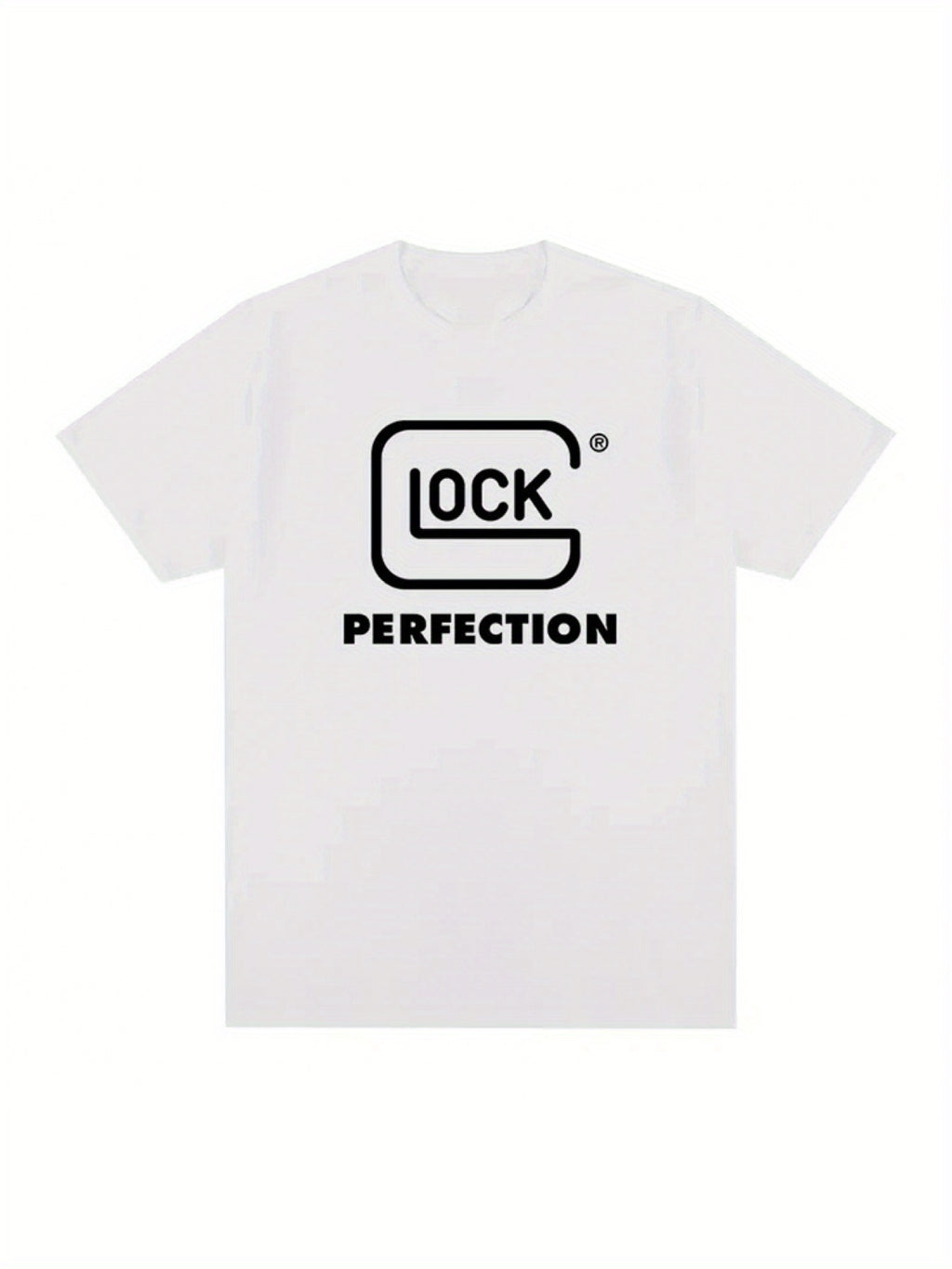 Glock Perfect Pistol Printed T-shirt Logo Shooting Sports Outdoor Hunting Jungle 100% Cotton Men's Wear 42808