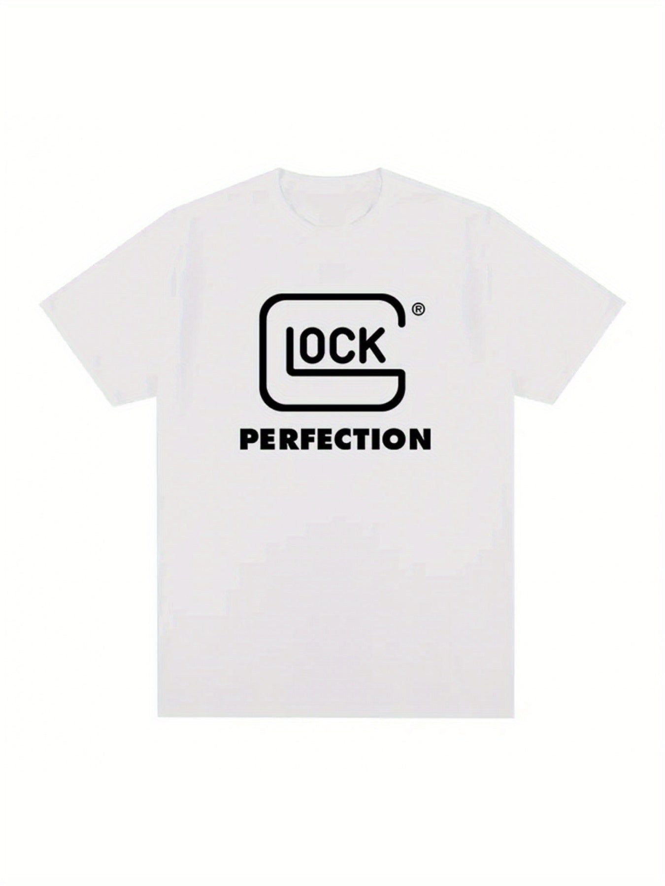 Glock Perfect Pistol Printed T-shirt Logo Shooting Sports Outdoor Hunting Jungle 100% Cotton Men's Wear 42808