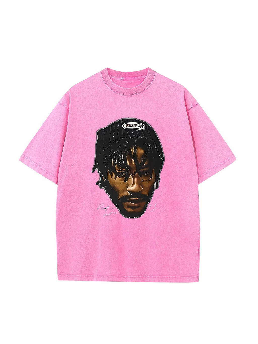 Derrick Rose Print, Men's Comfortable Wash Cotton Short-sleeved Crew Neck T-shirt, Summer Outdoor Men's Wear