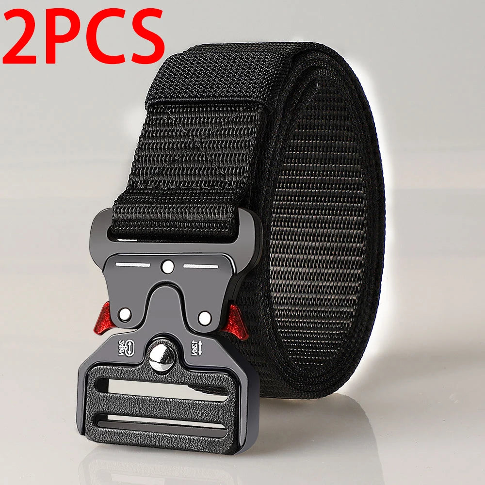 Versatile Men's Tactical Belts - Durable, Adjustable Design-For Outdoor Sports Enthusiasts，Pair with Pants Jeans，For Men Women ﻿