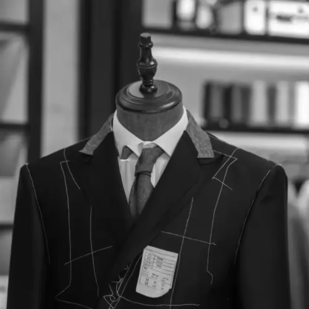 Suit (Blazer+ Vest + Trousers) Men's Fashionable Gentleman Business British Style Solid-color Banquet Host Casual Wedding Suit