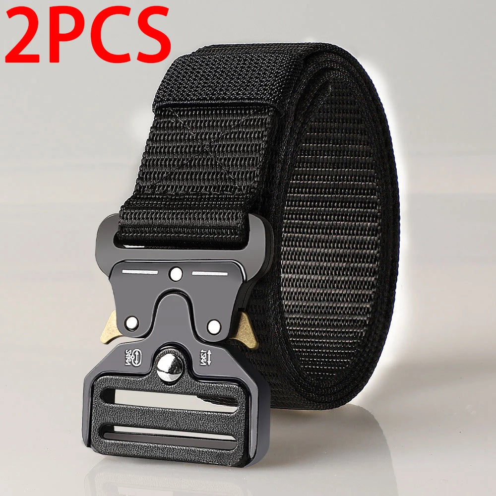 Versatile Men's Tactical Belts - Durable, Adjustable Design-For Outdoor Sports Enthusiasts，Pair with Pants Jeans，For Men Women ﻿