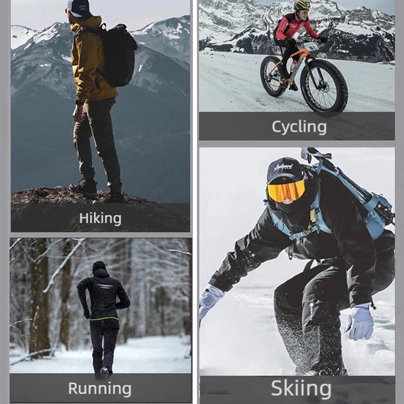 Winter T Shirt For Men Long Sleeve Tshirts Turtleneck Thermal Underwear High Quality Soft Thin fleece keep warm Shirt Homme