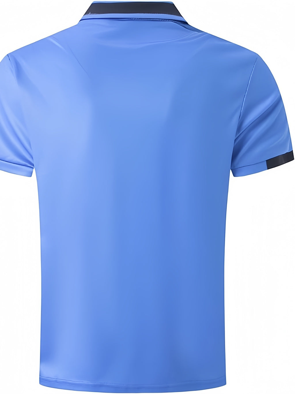 Men's Geometric Pattern Short Sleeve POPL Lapel Best Selling Fashion Athleisure Men's Wear