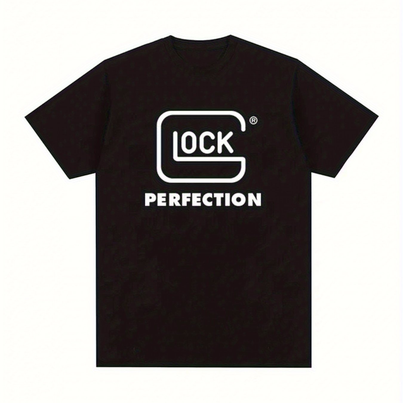Glock Perfect Pistol Printed T-shirt Logo Shooting Sports Outdoor Hunting Jungle 100% Cotton Men's Wear 42808